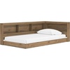image:imageSignature Design by Ashley Twin Bookcase Storage Platform Bed Honey
