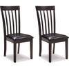 image:imageSignature Design by Ashley Valebeck Upholstered Dining Chairs Set of 2Dark Brown