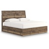 image:imageSignature Design by Ashley Wide Engineered Wood Dresser Set with MirrorKing Panel Bed