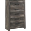 image:imageSignature Design by Ashley Wynnlow Wide 6 Drawer Bedroom Dresser Gray155D x 338W x 51H 5 Drawers