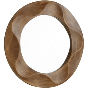image:imageSignature Design by Ashley 36 Inch Round Wood Frame Accent Wall Mirror