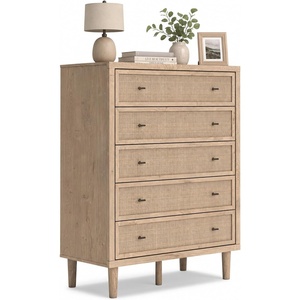 image:imageSignature Design by Ashley 6 Drawer Bedroom Dresser Light Oak CieldenLight Brown