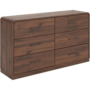image:imageSignature Design by Ashley 6 Drawer Dresser Brown Walnut Finish