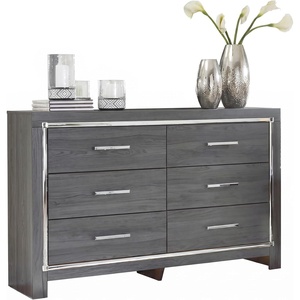 image:imageSignature Design by Ashley 6 Drawer Dresser Master Bedroom Grey DresserGrey