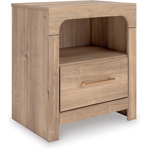 image:imageSignature Design by Ashley 6 Drawer Dresser for Bedroom Light Oak FinishNightstand