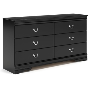 image:imageSignature Design by Ashley 6 Drawer White Dresser for Bedroom AnarasiaBlack