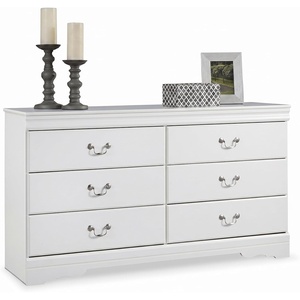 image:imageSignature Design by Ashley 6 Drawer White Dresser for Bedroom AnarasiaWhite