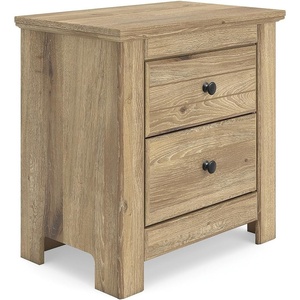 image:imageSignature Design by Ashley Allihauser Classic Nightstand with USB Port and Storage Light Brown