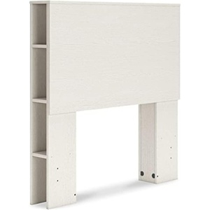 image:imageSignature Design by Ashley Aprilyn Twin Bookcase Headboard WhitewashWhite
