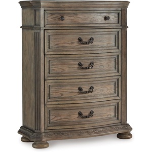 image:imageSignature Design by Ashley Ardenfield Traditional 74 W 9 Drawer Dresser High Capacity Storage for Bedroom Master Suites Light Brown198D x 423W x 545H 5 Drawers