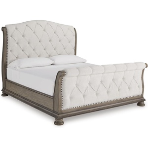 image:imageSignature Design by Ashley Ardenfield Traditional 74 W 9 Drawer Dresser High Capacity Storage for Bedroom Master Suites Light BrownKing