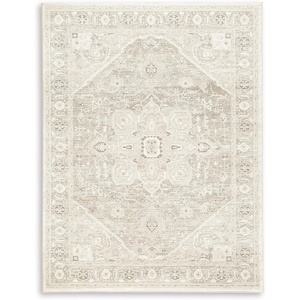 image:imageSignature Design by Ashley Area Rug Neutral 5x7 Vintage Medallion710 x 10 Rectangular
