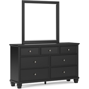 image:imageSignature Design by Ashley Bedroom Black Dresser with MirrorBlack