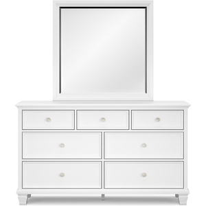 image:imageSignature Design by Ashley Bedroom Black Dresser with MirrorWhite