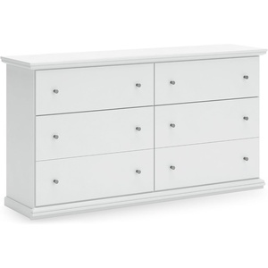 image:imageSignature Design by Ashley Bostwick Shoals Childrens Traditional 6 Drawer Dresser WhiteBeige