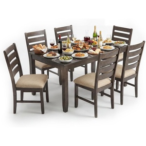 image:imageSignature Design by Ashley Caitbrook 7Piece Dining Set Gray WashBrown
