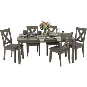image:imageSignature Design by Ashley Caitbrook 7Piece Dining Set Gray WashDark Gray