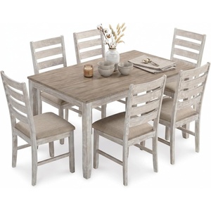 image:imageSignature Design by Ashley Caitbrook 7Piece Dining Set Gray WashWhitewash