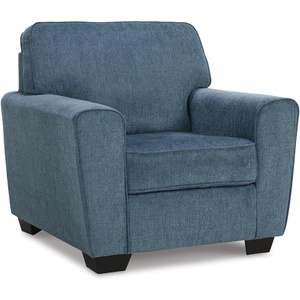 image:imageSignature Design by Ashley Cashton Oversized Accent Chair Blue Arm ChairBlue