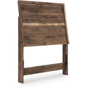 image:imageSignature Design by Ashley Darcalli MidCentury Modern Panel Headboard Queen BrownTwin