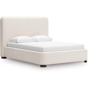 image:imageSignature Design by Ashley Dolante Upholstered King Size Bed Frame BeigeBeige