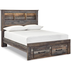 image:imageSignature Design by Ashley Drystan Twin Panel Bed with Light Rustic BrownFull