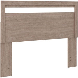 image:imageSignature Design by Ashley Flannia Modern Platform Headboard ONLY Full Grayish BrownBeige