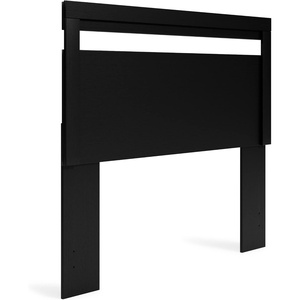 image:imageSignature Design by Ashley Flannia Modern Platform Headboard ONLY Full Grayish BrownBlack