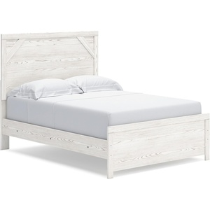 image:imageSignature Design by Ashley Gerridan Kids Full Size White Bed FrameWhiteGray