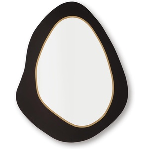 image:imageSignature Design by Ashley Kierlock Wavy Accent Mirror Black amp Gold