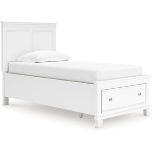 image:imageSignature Design by Ashley King Wood Panel Bed Hardwood Solids and MDFWhite