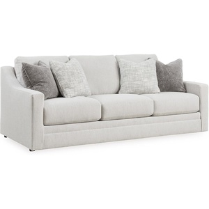 image:imageSignature Design by Ashley Maitelynn Casual Accent Chair for Living Room No Assembly Required Chalk White Polyester Chenille Armchair 36 WideModern