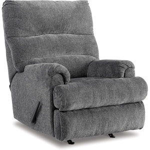 image:imageSignature Design by Ashley Man Fort Traditional Rocker Recliner Dark GrayGrey