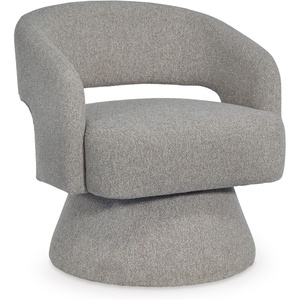 image:imageSignature Design by Ashley Nashkins Swivel Accent Chair Pebble Boucle