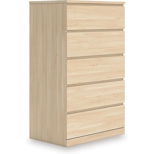 image:imageSignature Design by Ashley Onita Tall 5 Drawer Chest of Drawers NaturalBeige
