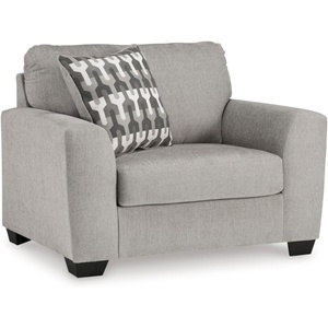 image:imageSignature Design by Ashley Oversized Accent Chair and a Half Flannel