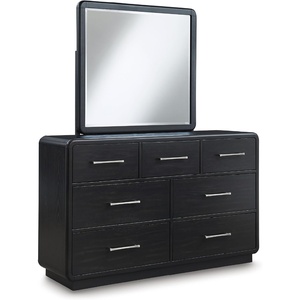 image:imageSignature Design by Ashley Rowanbeck 7 Drawer Bedroom Dresser and MirrorDresser and Mirror