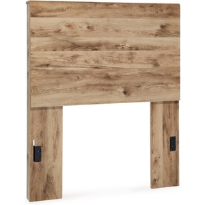image:imageSignature Design by Ashley Rustic Nightstand with USB Brown Bedside TableTwin