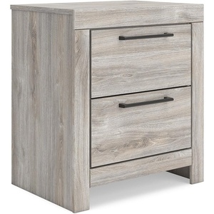 image:imageSignature Design by Ashley Ryderton 2 Drawer Nightstand Light Gray