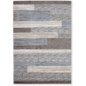 image:imageSignature Design by Ashley Sethburn Striped Area Rug 5x7 CreamGray411 x 611 Rectangular