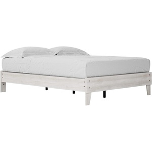 image:imageSignature Design by Ashley Shawburn Queen Platform Bed Whitewash