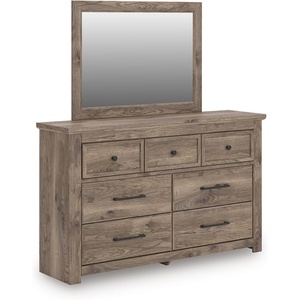 image:imageSignature Design by Ashley Stanziford 7Drawer Dresser and Mirror Brown
