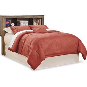 image:imageSignature Design by Ashley Trinell Rustic Twin Bookcase HeadboardFull