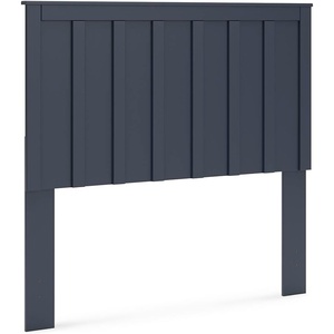 image:imageSignature Design by Ashley Twin Panel Headboard Farmhouse Navy BlueFull