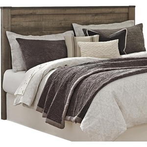 image:imageSignature Design by Ashley Twin Panel Headboard Only Brown TrinellKingCal King