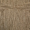 image:imageSignature Design By Ashley Halfmore MidCentury Modern Accent Chair with Tight Seat Track Arms and in Handwoven Natural Jute Light Brown amp Black