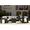 image:imageSignature Design by Ashley 3Seat Outdoor Patio Couch Handwoven WickerBlack