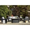 image:imageSignature Design by Ashley 3Seat Outdoor Patio Couch Handwoven WickerBlack
