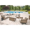 image:imageSignature Design by Ashley 3Seat Outdoor Patio Couch Handwoven WickerBrown