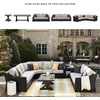 image:imageSignature Design by Ashley 3Seat Outdoor Patio Couch Handwoven WickerBrown